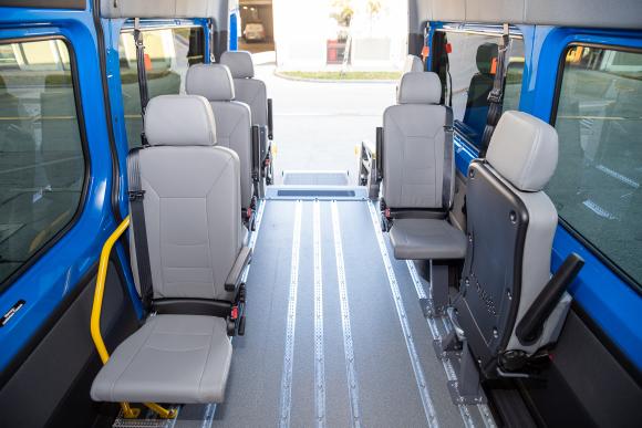 wheelchair-accessible bus